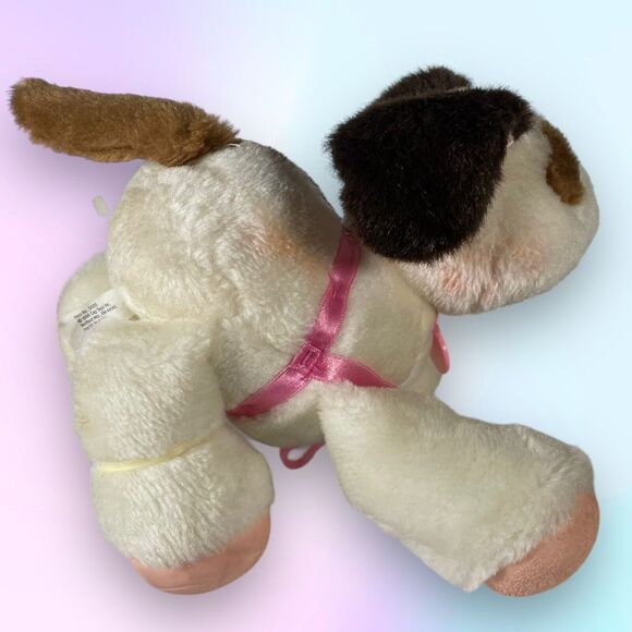 1996 Cap Toys Tuggles the Walking Pup w/ Name tag & Harness Dog Plush - Picture 7 of 16